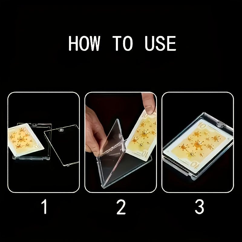 Lot 10 Étuis Magnétiques Rigides 35pt pour Cartes de Collection Sportives