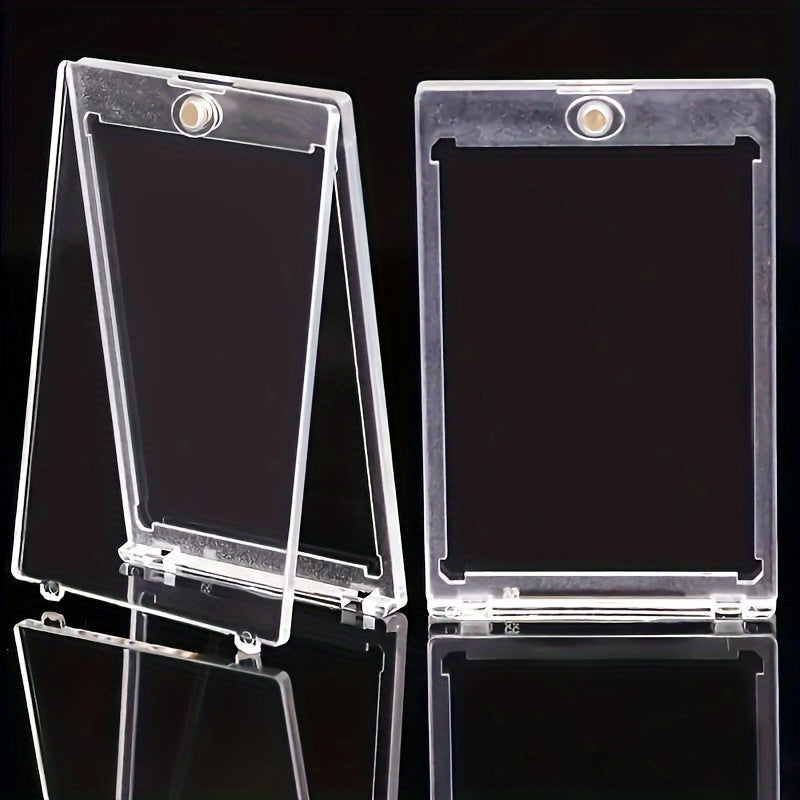 Lot 10 Étuis Magnétiques Rigides 35pt pour Cartes de Collection Sportives