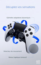 Manette Sony DualSense Edge Officielle PS5 PC Sans Fil Pro Personnalisable Confort Optimal