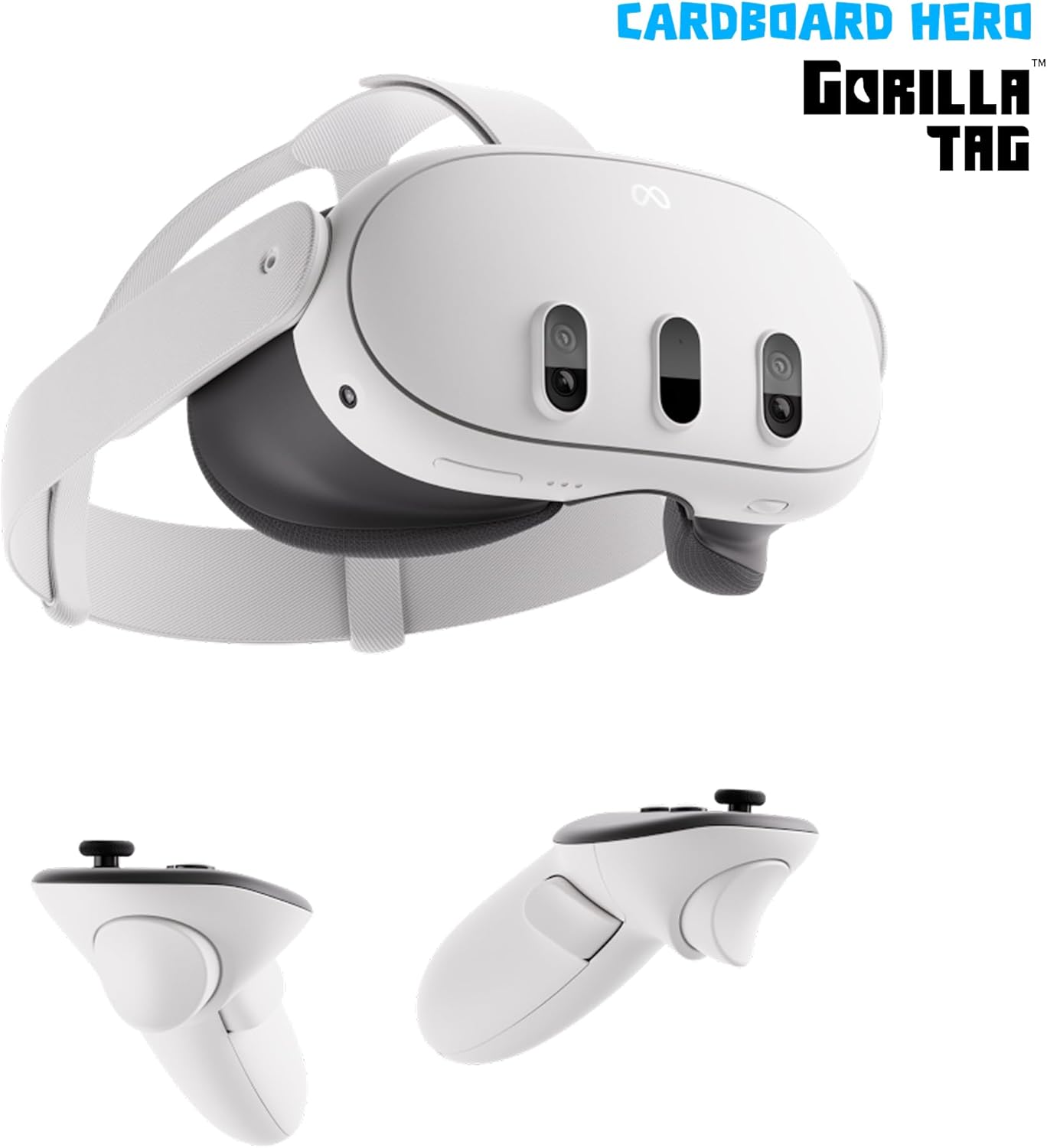 Meta Quest 3 512 Go: Casque VR Avancé, Réalité Mixte Immersive, Pack Gorilla Tag