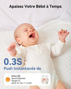 Imou Caméra Intérieure 2K 3MP WiFi 360° Détection AI Audio Bidirectionnel