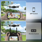 Drone GPS 4K EIS Caméra, Écran LCD 4.5", Retour Auto, Suivi Intelligent