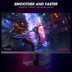 KOORUI Écran PC Gamer 27 Pouces FHD 240Hz 1ms, Adaptive Sync, DCI-P3 90%