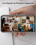 Imou Caméra Intérieure 2K 3MP WiFi 360° Détection AI Audio Bidirectionnel