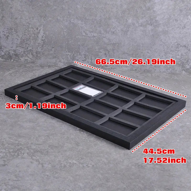 Support Mural Premium pour 16 Cartes Gradées PSA TCG Collection Durable