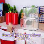 Boîtier Acrylique Empilable 5mm: Protection Cartes, Jouets, Objets de Collection, Magnétique