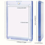 Lot 10 Étuis Magnétiques Rigides 35pt pour Cartes de Collection Sportives